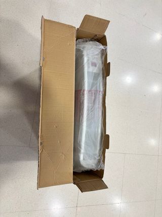 Calefactor eléctrico blanco