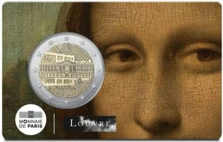 Set 2 Euro Louvre + Notre Dame 2025 Proof Coincard