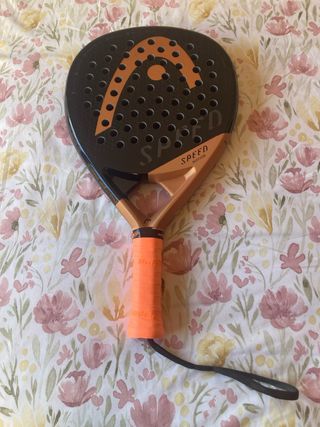 Pala Padel Head Speed Motion Negra/Naranja