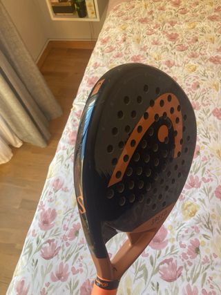 Pala Padel Head Speed Motion Negra/Naranja