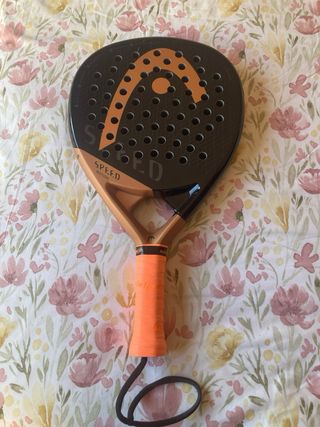 Pala Padel Head Speed Motion Negra/Naranja