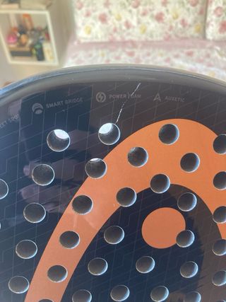 Pala Padel Head Speed Motion Negra/Naranja