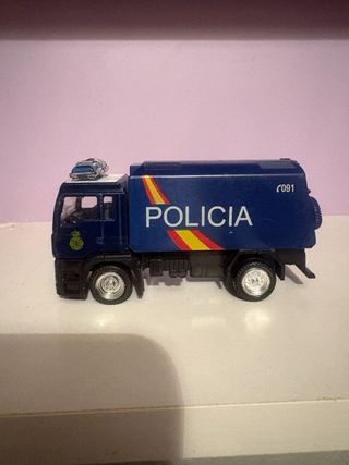 2 Coches Policía Juguete (Camión y Furgón)
