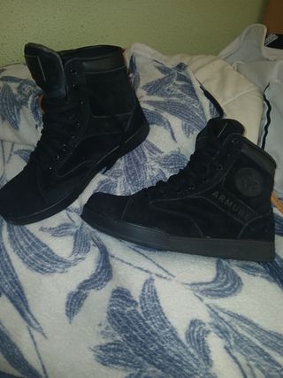 Zapatillas Negras para moto armure