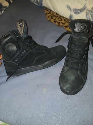 Zapatillas Negras para moto armure