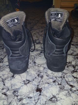 Zapatillas Negras para moto armure