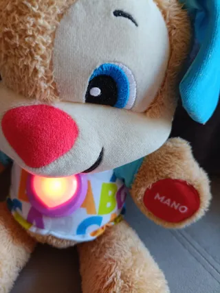 Peluche Fisher-Price Ríe y Aprende Perrito