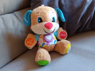 Peluche Fisher-Price Ríe y Aprende Perrito