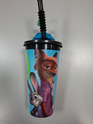 Zootrópolis 2 Vaso 50ml + Paja Disney Cine excl