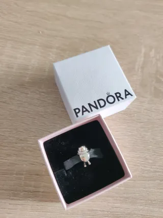 Charm Pingüino Pandora Plata