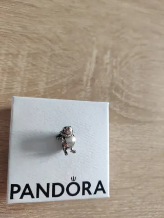 Charm Pingüino Pandora Plata