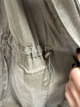 Sobrecamisa Zara verde militar