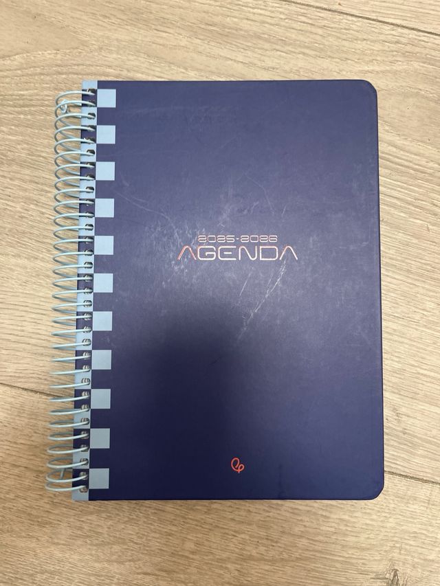 Agenda escolar Liderpapel 25-26 A5 70 gr Capa dura