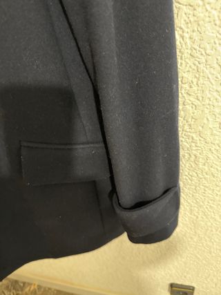 Abrigo Mango Azul Talla S