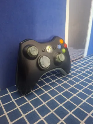 XBOX360 ORIGINAL MANDO NEGRO