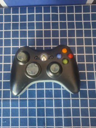 XBOX360 ORIGINAL MANDO NEGRO