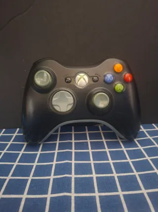 XBOX360 ORIGINAL MANDO NEGRO