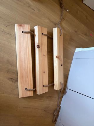 Estantería Colgante Madera Hannun