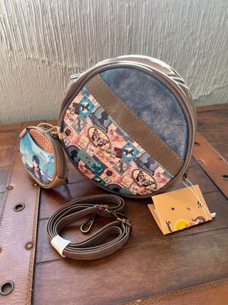 Bolso redondo Sweet Candy + monedero Sin Estrenar