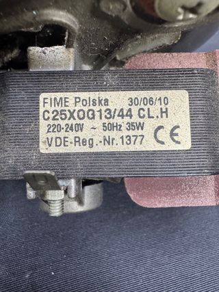 Ventilador Caldera Ferroli GR03370