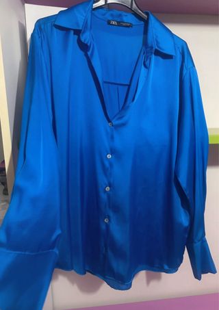 Camicia Zara blu