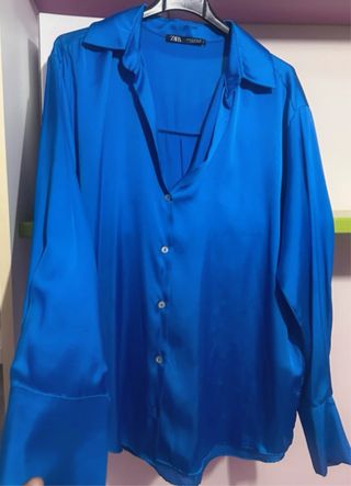 Camicia Zara blu