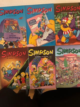 19 cómics Simpson