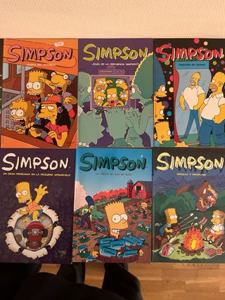 19 cómics Simpson