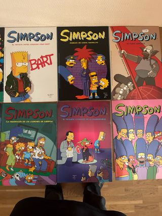 19 cómics Simpson