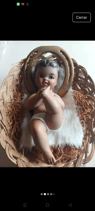 Figura Niño Jesús Cesta
