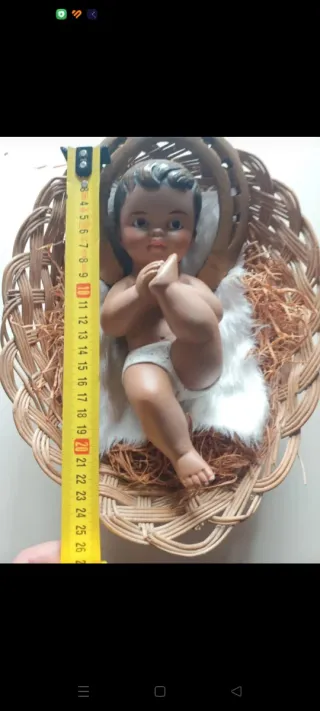Figura Niño Jesús Cesta