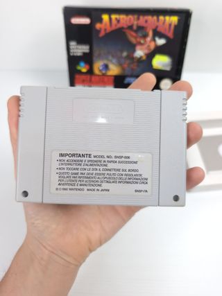 Aero the Acrobat SNES PAL ITA GIG con Scatola