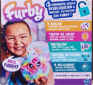 Furby Morado y Azul