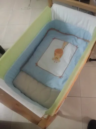 Mini Cuna de madera