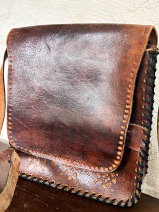 Bolso Cuero Marroquí