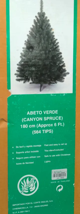 Abeto Verde Canyon Spruce 180cm