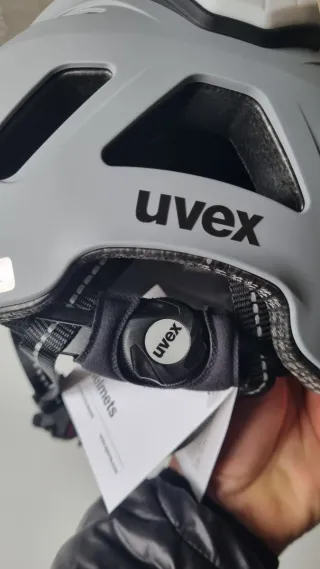 Casco Uvex Urban Planet LED Rhino Matt