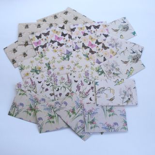 Sobres pequeños hechos a mano