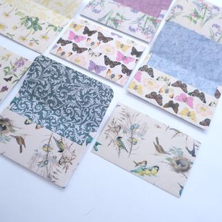 Sobres pequeños hechos a mano