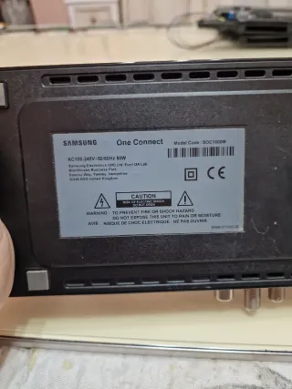 Smart tv Samsung One Connect Box Negro