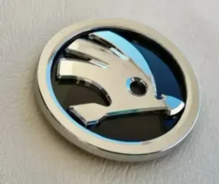 80mm Logo Emblema Capó o Maletero Skoda
