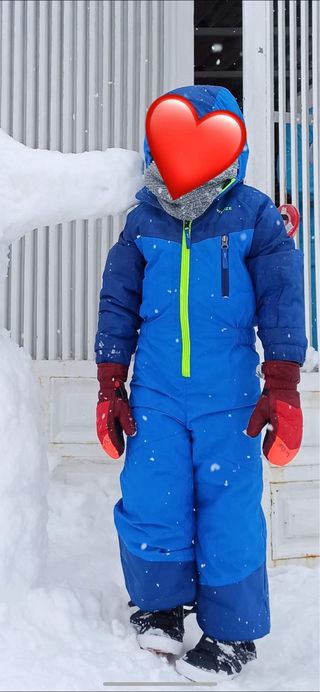 Mono de esquí Wedze azul talla 4 años