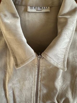 Chaqueta felpa Merletti Beige