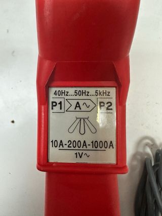 Pinza Amperimétrica CA