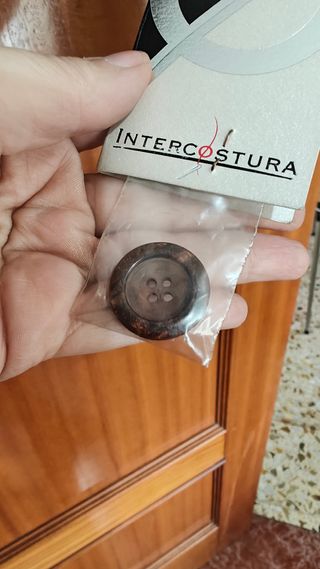 Americana corta terciopelo marrón T42 nueva