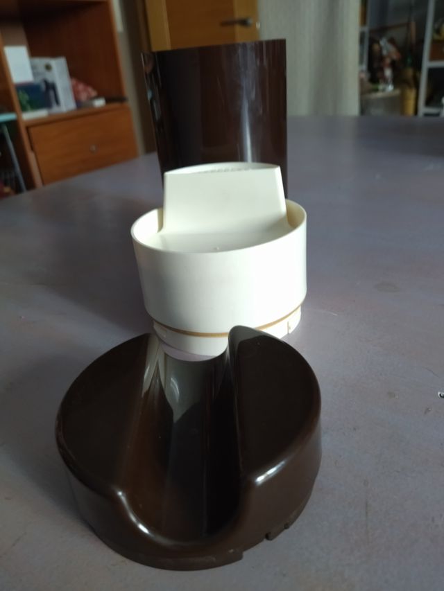 Coctelera Plástico Marrón y Crudo