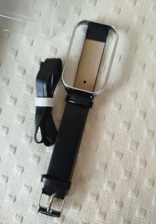 Correa Xiaomi Redmi Band piel Negra