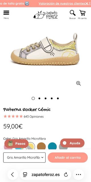 Zapatillas Cómic Rocker 28