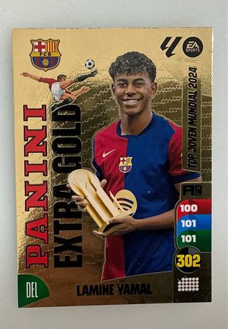 Lote cromos Balón de Oro Panini