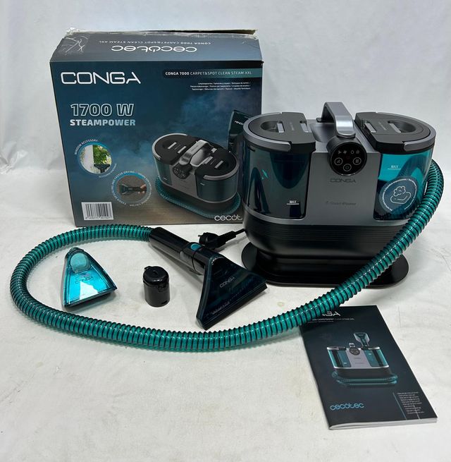 Limpador Aspirador Cecotec para Estofados e Tapetes